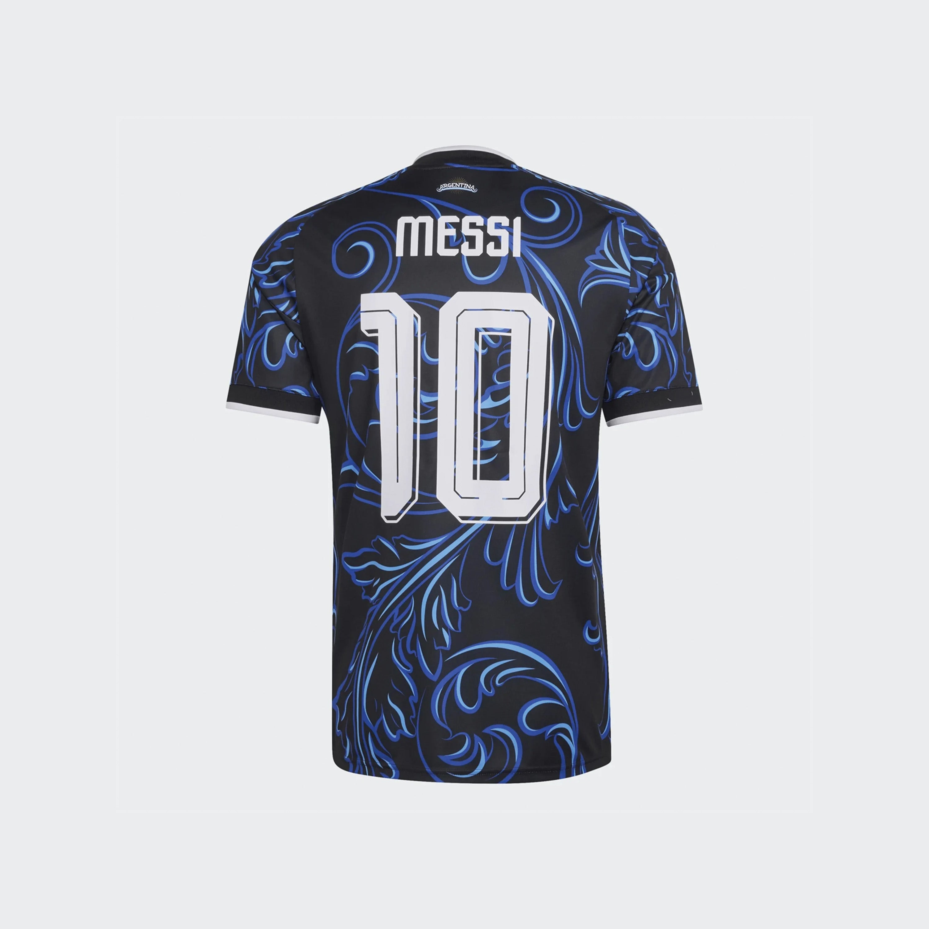 2026FIFAワールドカップ アルゼンチン代表 MESSI10 黒青総柄 M ADIDASArgentinaAwayMESSI2026_7