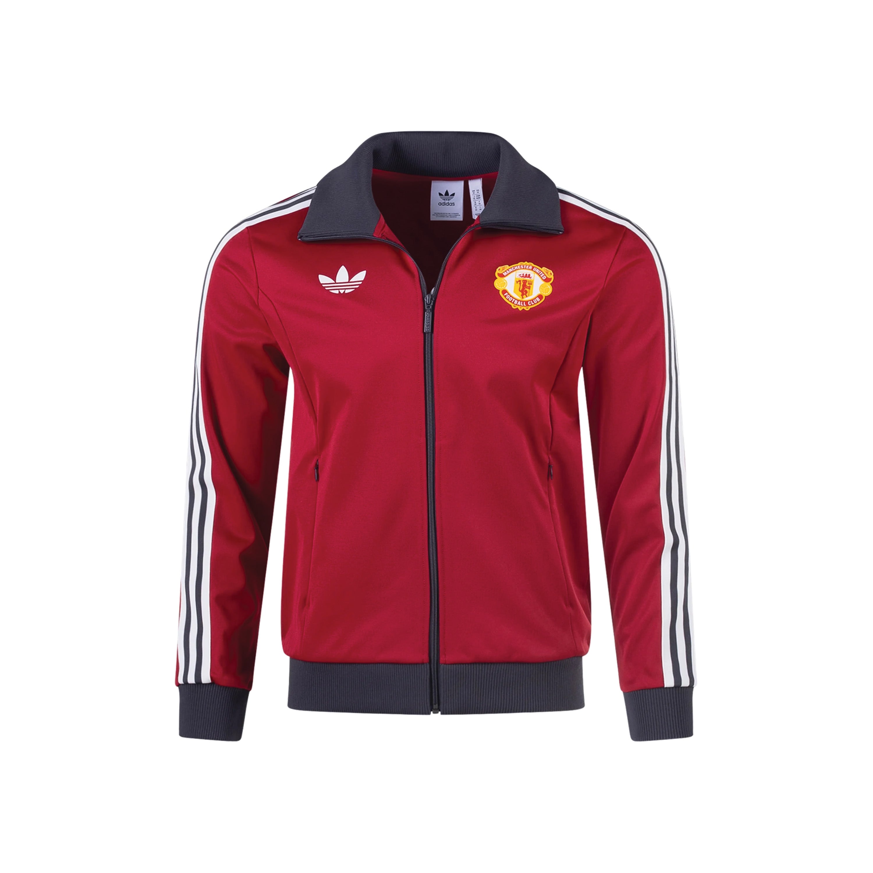 adidas gazelle silver green womens ADIDAS Manchester United FC Beckenbauer Track Top Jacket