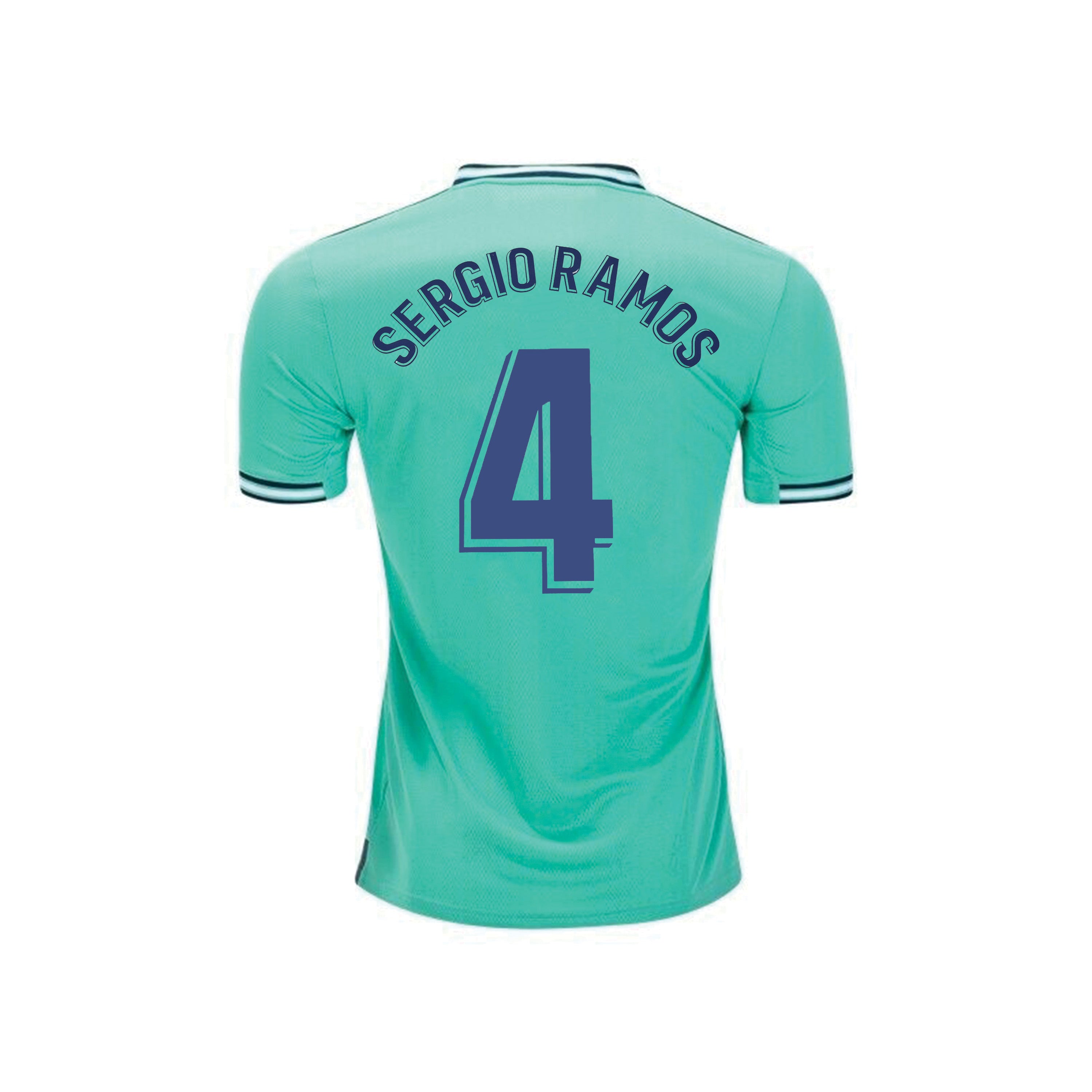Flocage Officiel Real Madrid 2020/2021 Sergio Ramos Dom/Ext