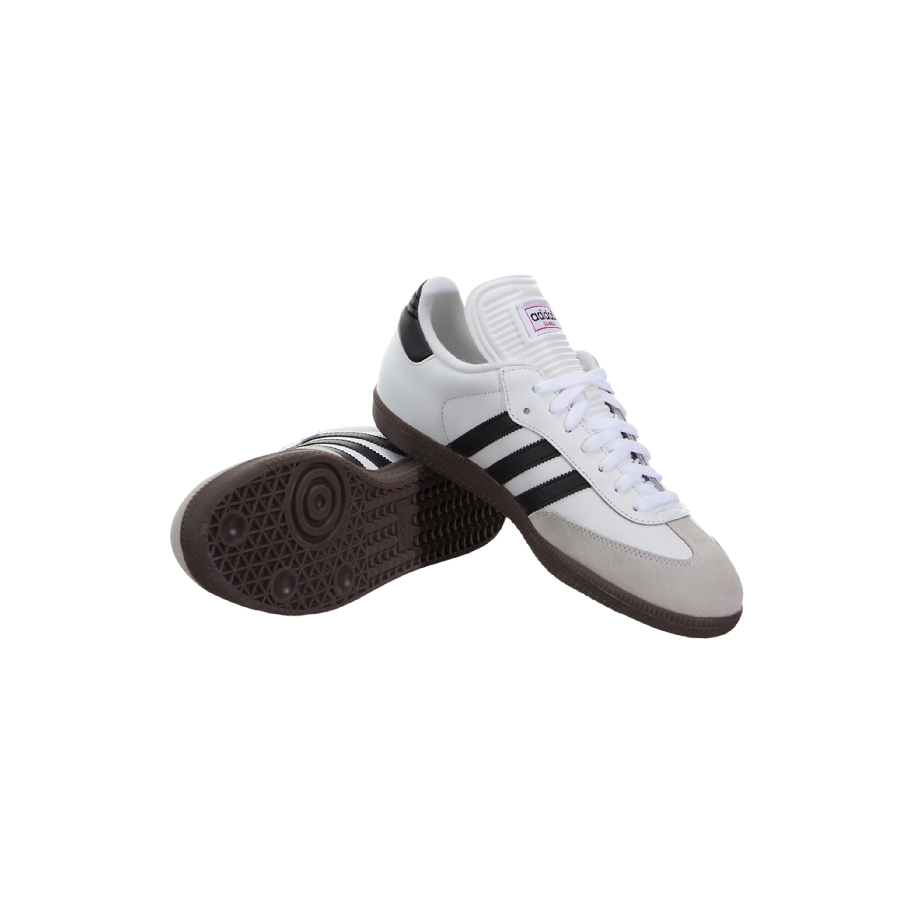 Adidas Samba Classic White & Black Sneakers adidas Samba Classic Indoor Soccer Shoes White Men main image 2