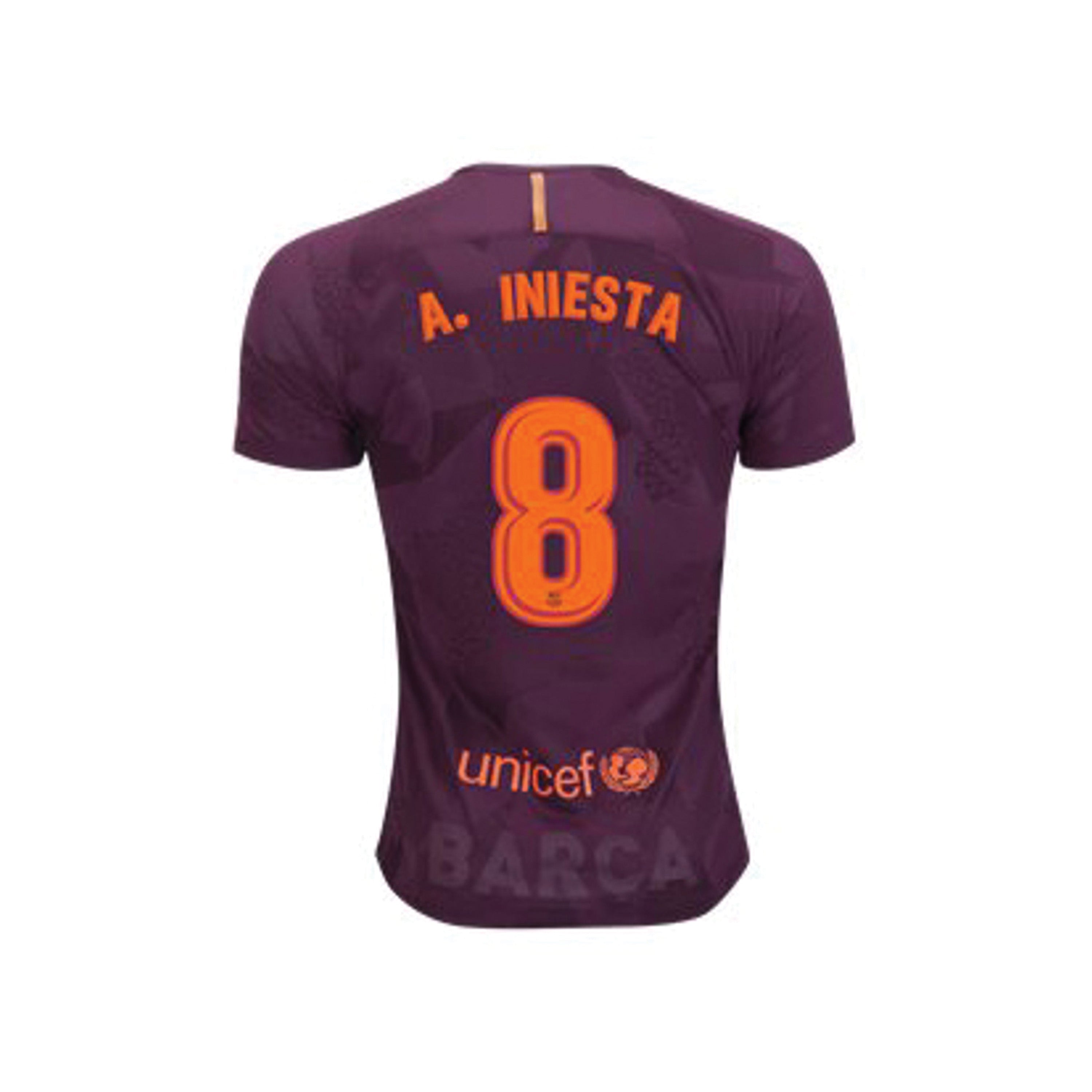 NIKE FC Barcelona Third INIESTA 17/18