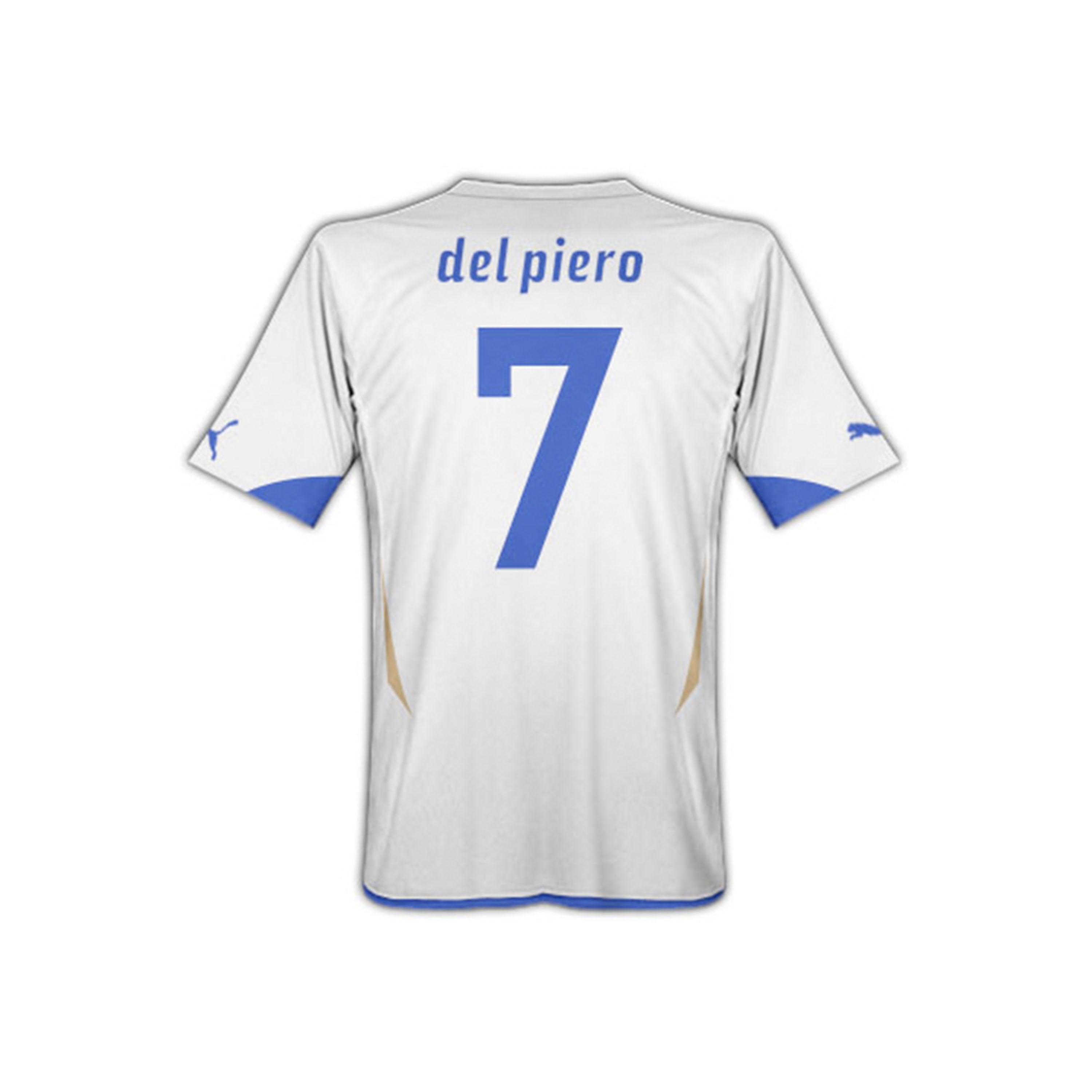 Italy 2006 Home Short Sleeve Football Shirt [As worn by Del Piero, Pirlo &  Totti]