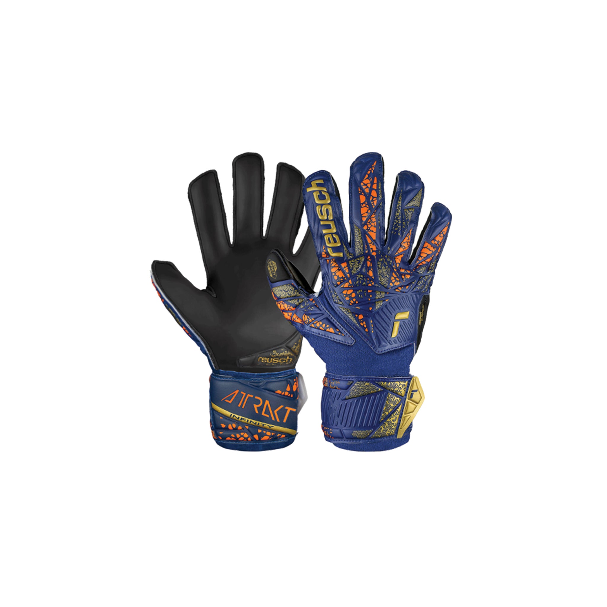 REUSCH Attrakt Infinity Finger Support Gloves (JR)