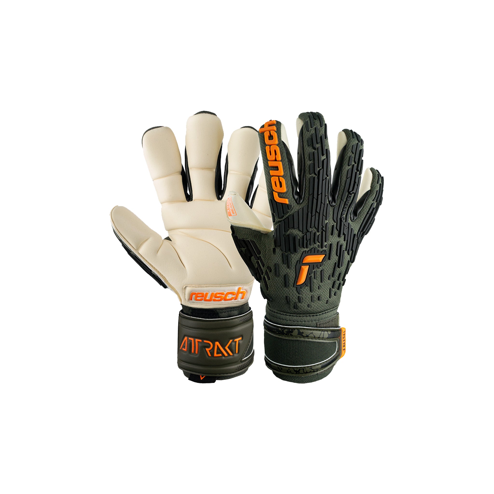 REUSCH Attrakt Freegel Gold X Finger Support Gloves