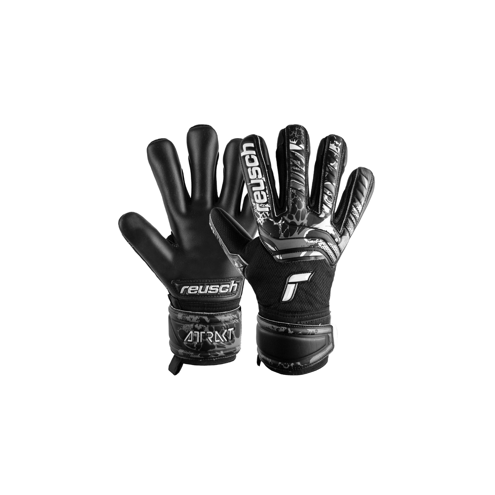 REUSCH Attrakt Infinity Finger Support Gloves (JR)