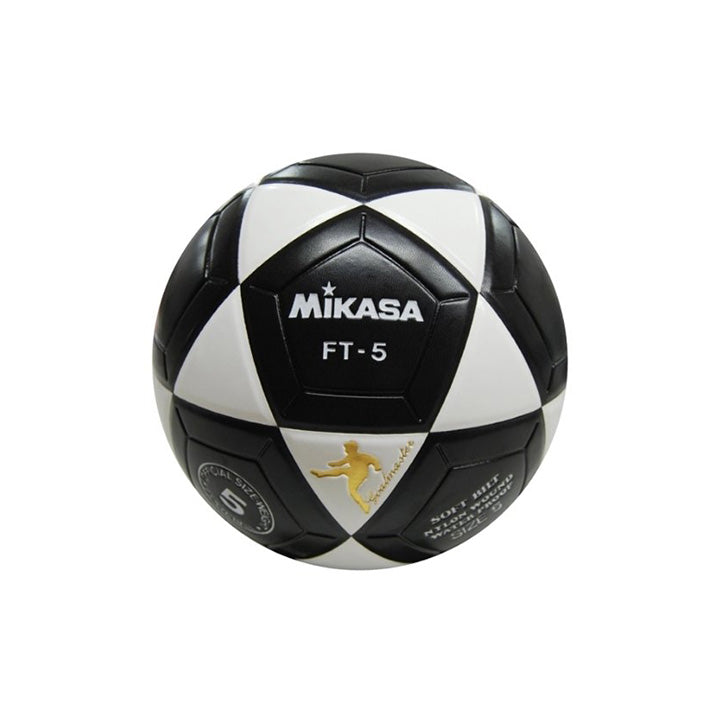 Mikasa FT-5 FIFA FootVolley Ball - Size 5 - Black / White