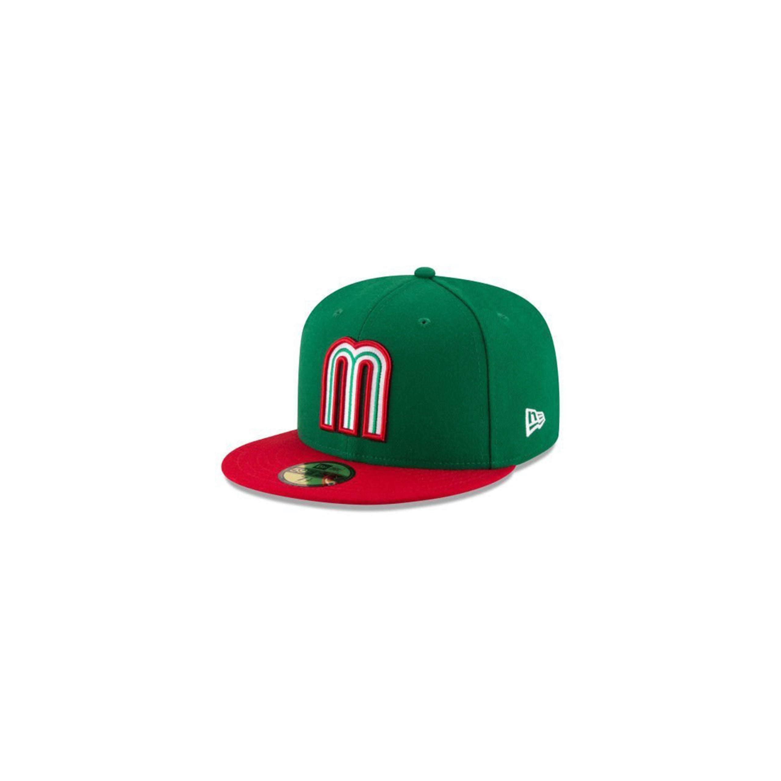 Mexico Baseball Hat - World Baseball Classic Hat - Mexico New Era Fitted Hat  at  Men's Clothing store