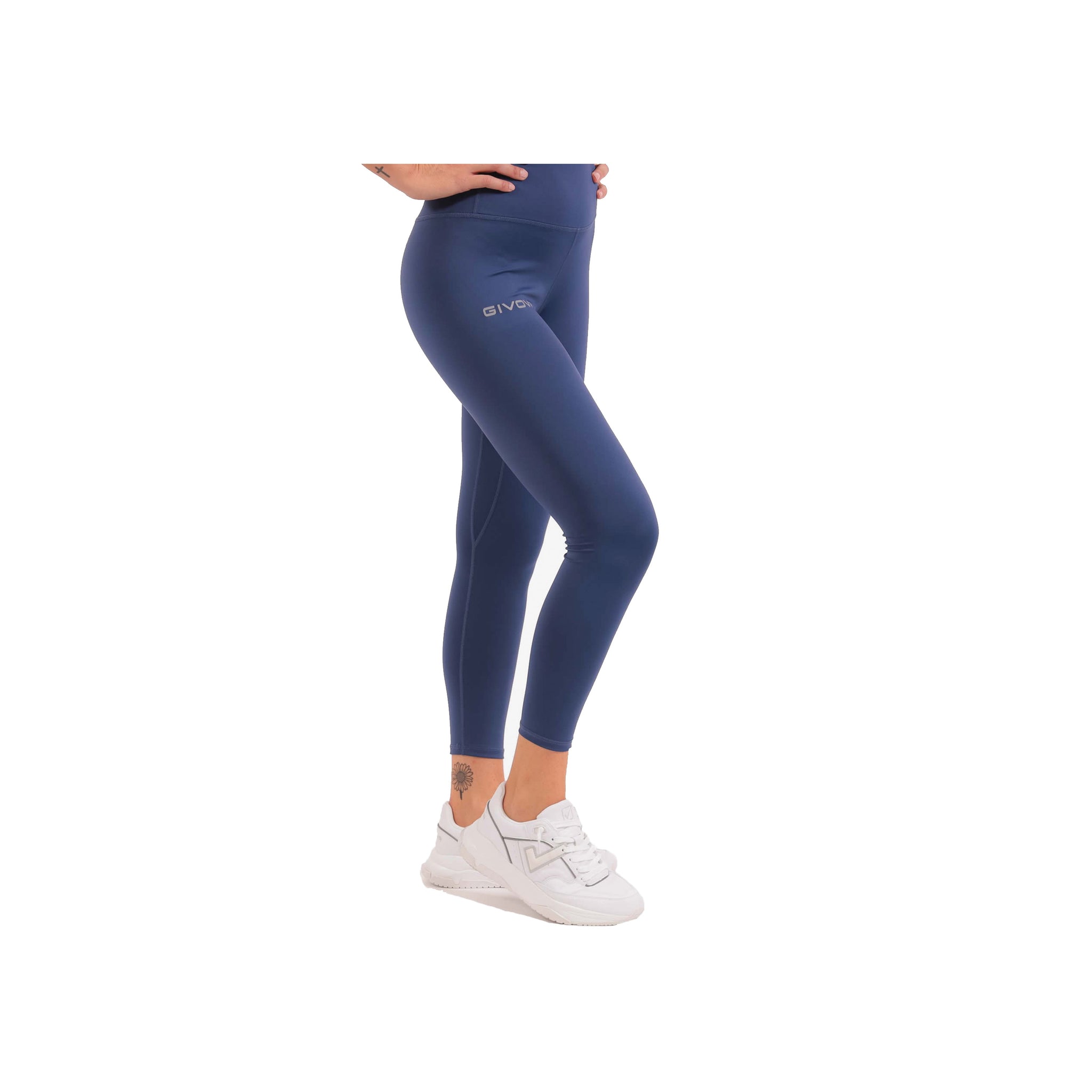 GIVOVA Women's Basic Leggings (Blue)