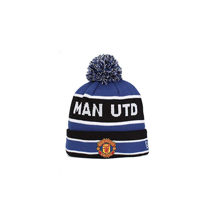 NEW ERA Manchester United FC Cuff Bobble Knit Beanie