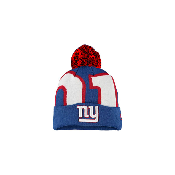 NEW ERA NFL NY Giants Woven Biggie Knit Beanie