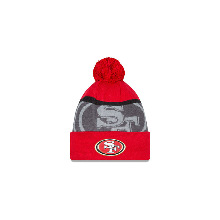 NEW ERA NFL SF 49ers Gold Collection Team Color Knit Beanie