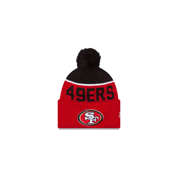 NEW ERA NFL SF 49ers Sideline Sport Knit Beanie