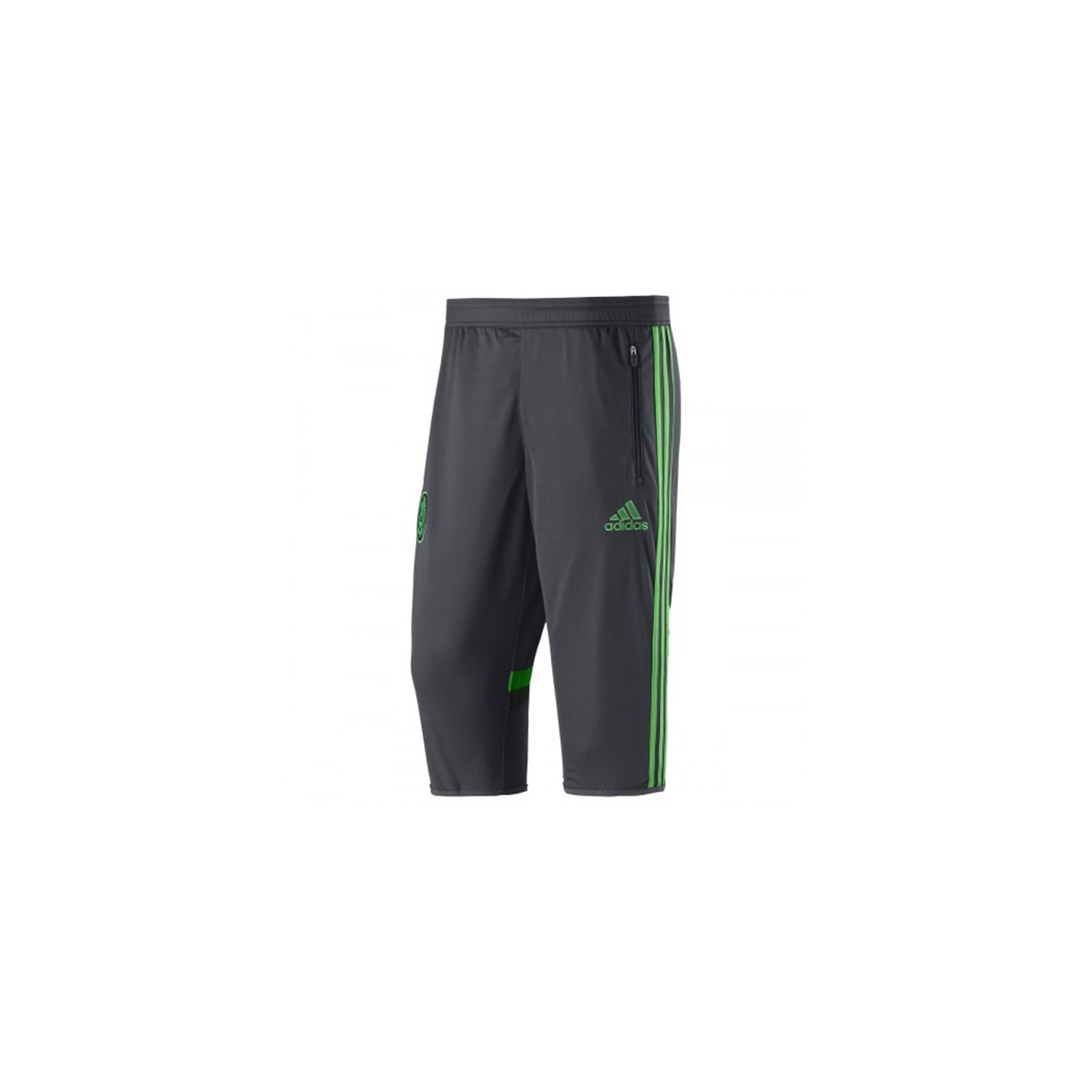 adidas | Pants | Adidas Mens 34 Cropped Jogger Soccer Pant Heather Grey  Three Stripes Size L | Poshmark