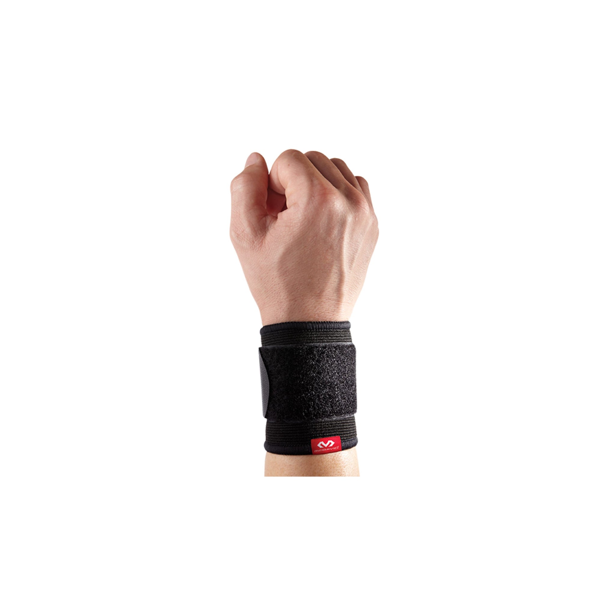 MCDAVID Wrist Sleeve Adj Elastic (Black - Level 1)